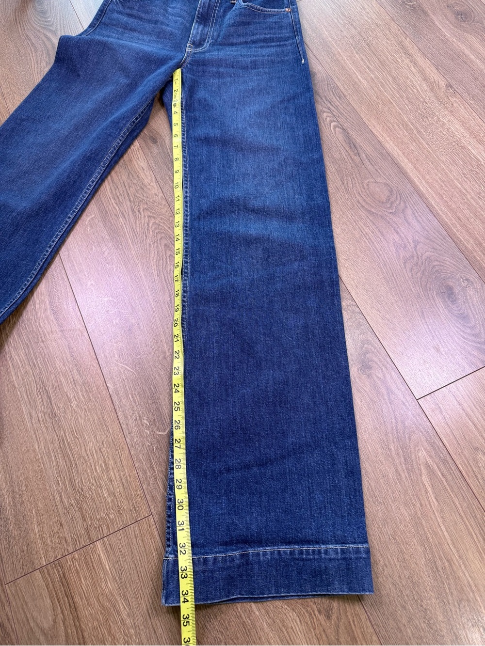 Trave Joan Wide Leg Jean In Wonderwall Size 27 Revolve Made In California - Picture 12 of 12